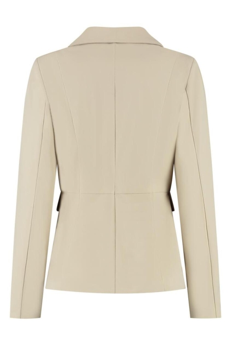 Lady Day beige dames blazer | Achteraanzicht