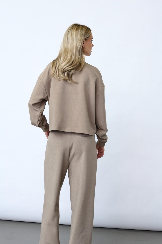 SisterS point zand dames blazer | Model achteraanzicht