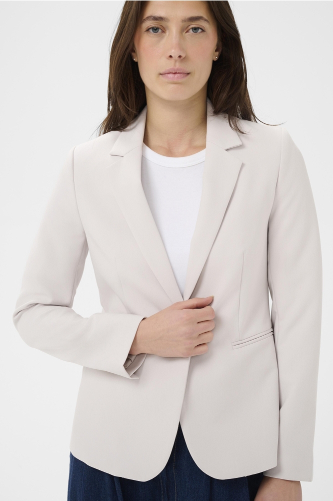 Part Two ecru dames blazer | Close up