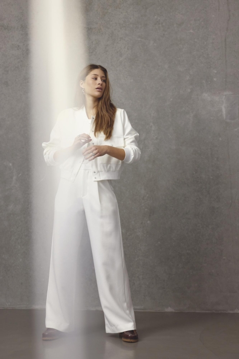 SisterS point witte dames jas | Sfeerbeeld, In situatie