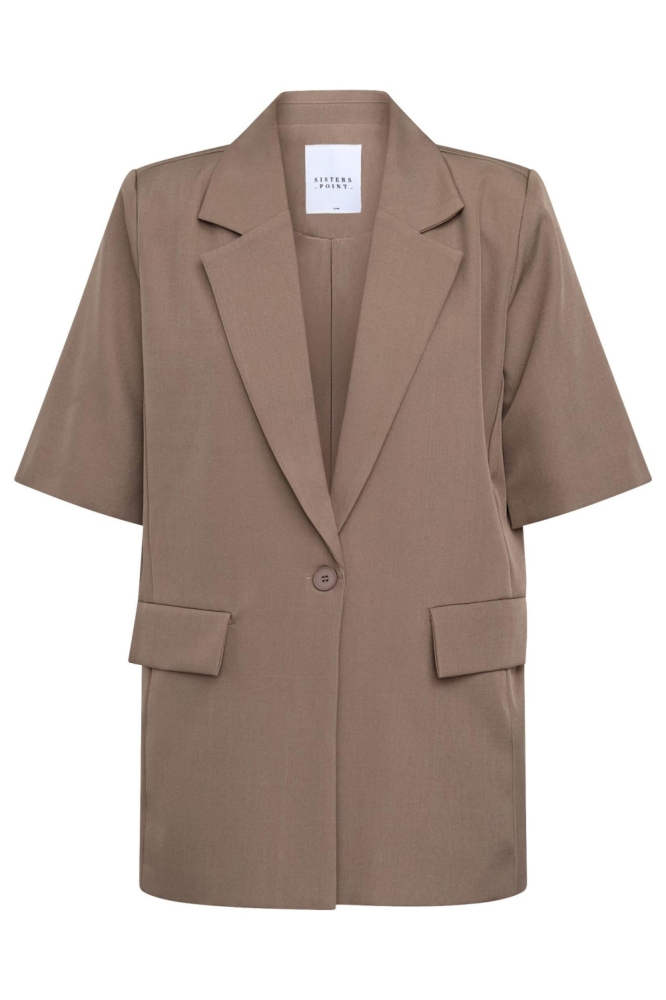 SisterS point bruine dames blazer | Vooraanzicht