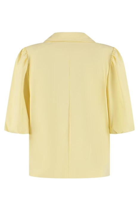 Lady Day gele dames blazer | Achteraanzicht