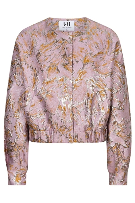 Lofty Manner roze dames jas | Vooraanzicht