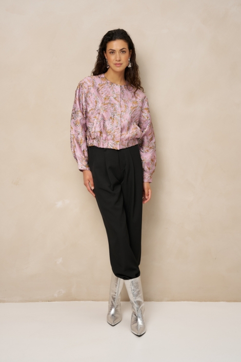 Lofty Manner roze dames jas | Model