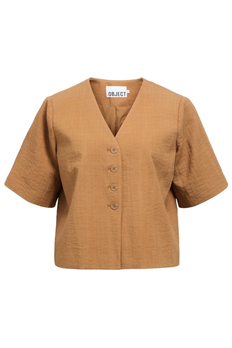 Object bruine dames blazer | Vooraanzicht