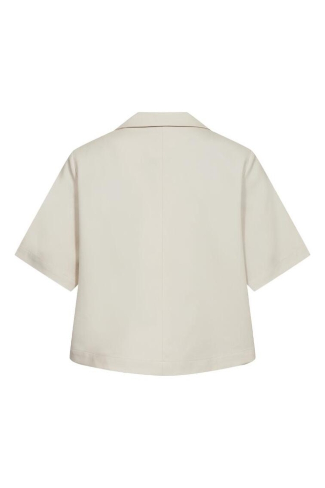 Freequent ecru dames blazer | Achteraanzicht