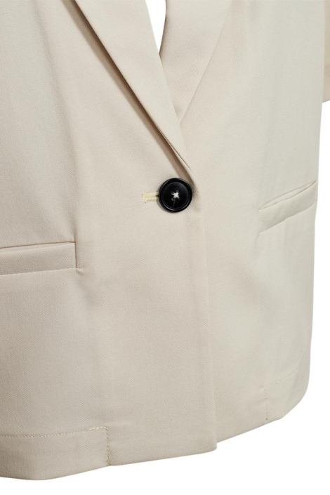 Freequent ecru dames blazer | Close up