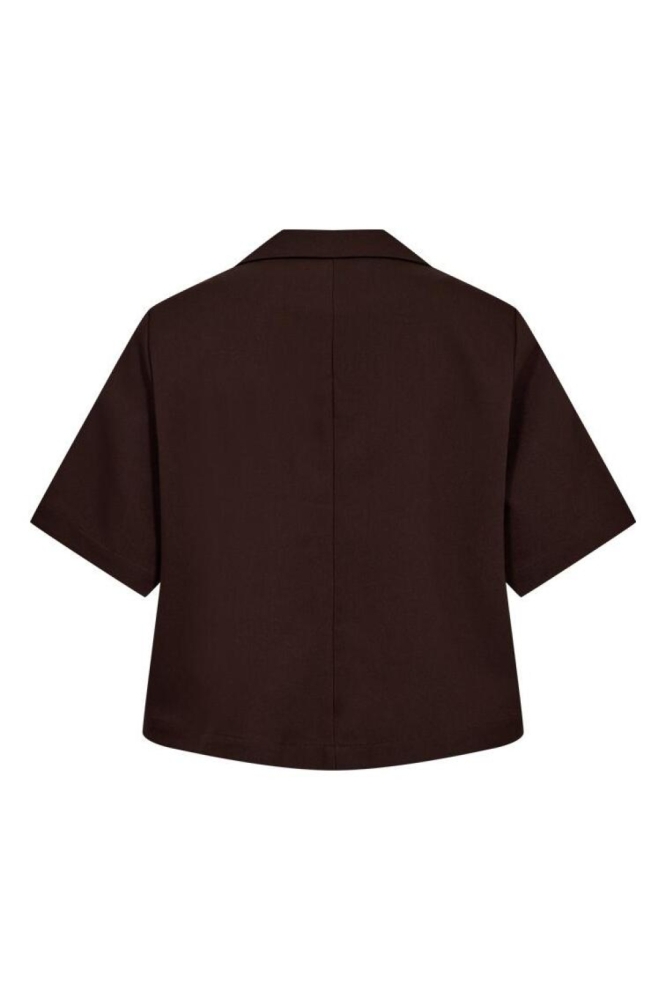 Freequent bruine dames blazer | Achteraanzicht