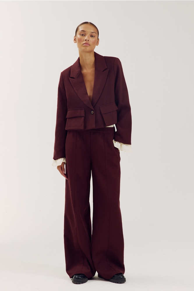 Harper & Yve rode dames blazer | Model