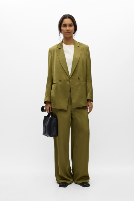 Object groene dames blazer | Model