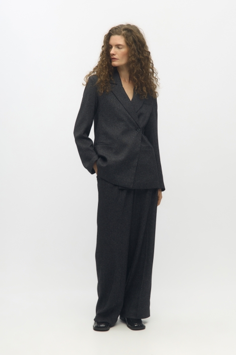 Object zwarte dames blazer |