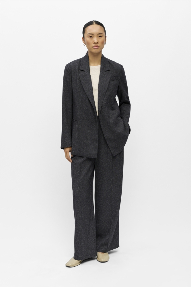 Object zwarte dames blazer |