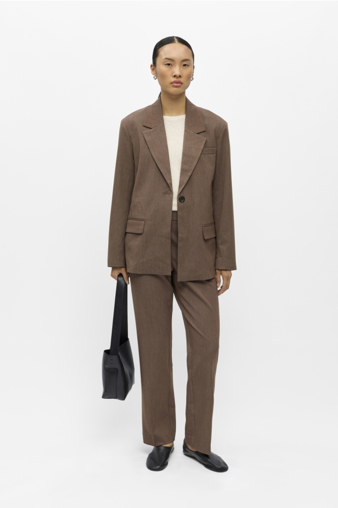 Object bruine dames blazer | Model