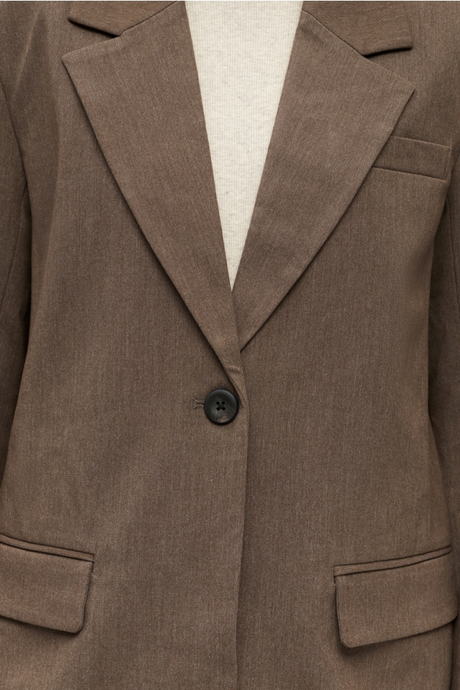 Object bruine dames blazer | Close up