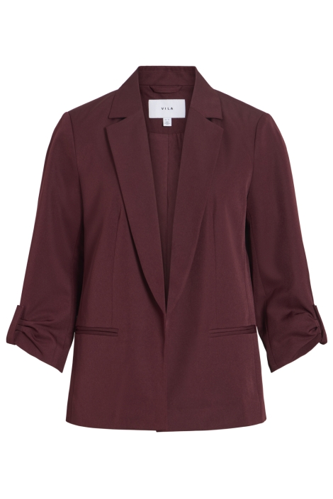 Vila bordeaux dames blazer | Vooraanzicht