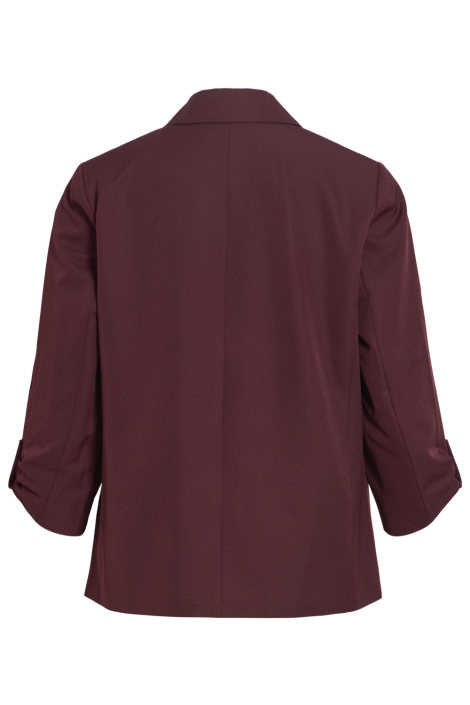 Vila bordeaux dames blazer | Achteraanzicht