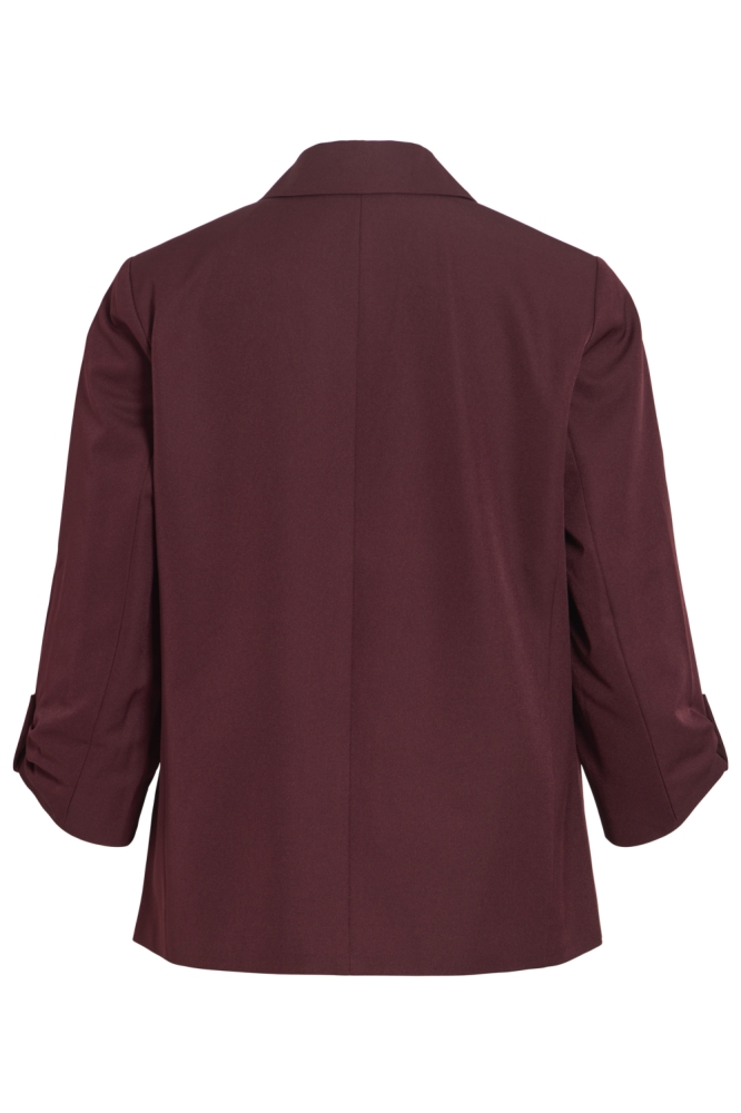 Vila bordeaux dames blazer | Achteraanzicht
