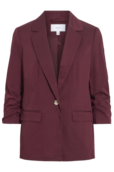 Vila bordeaux dames blazer | Vooraanzicht