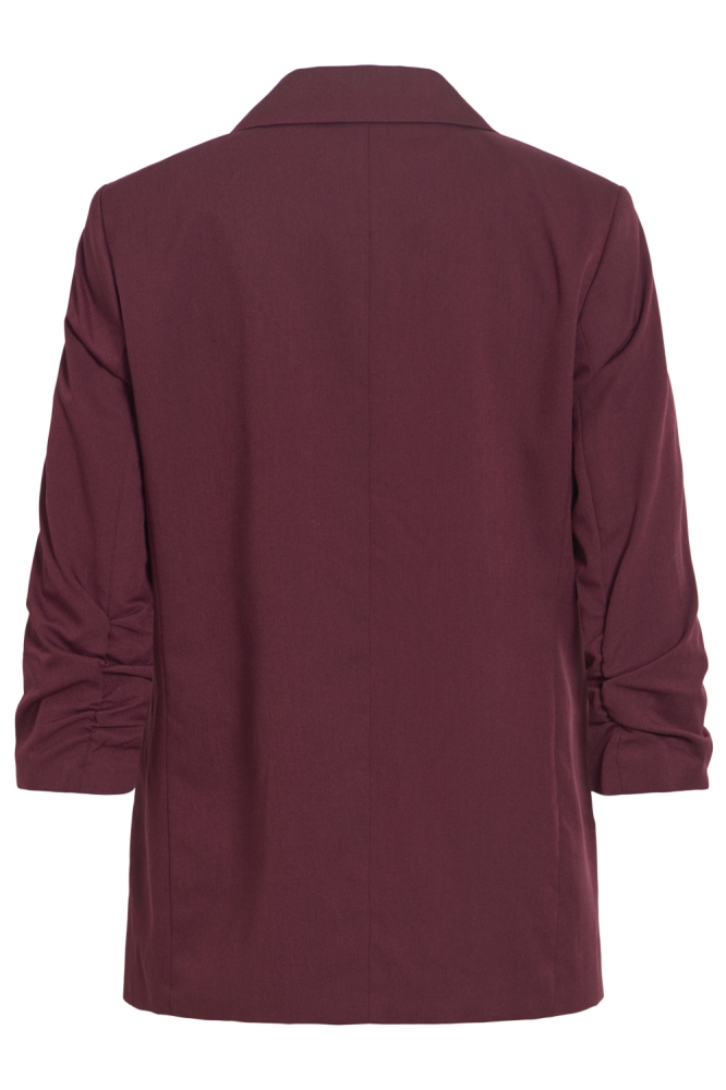 Vila bordeaux dames blazer | Achteraanzicht