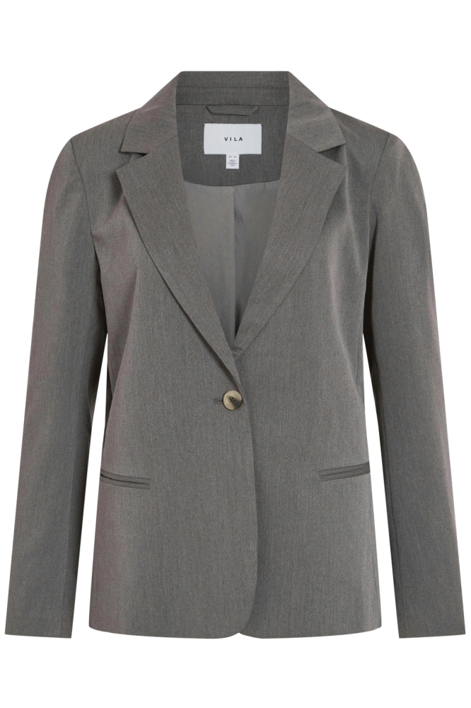 Vila camel dames blazer | Vooraanzicht