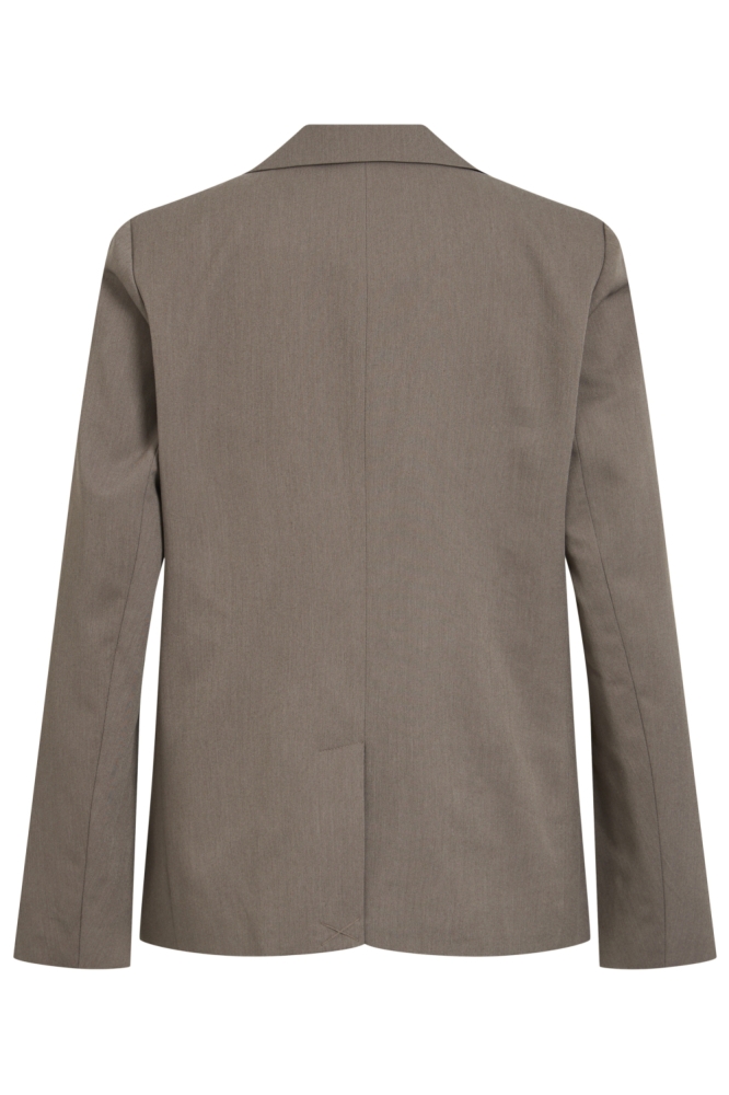 Vila camel dames blazer | Achteraanzicht