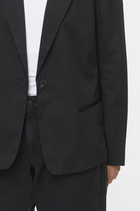 Vila zwarte dames blazer | Close up