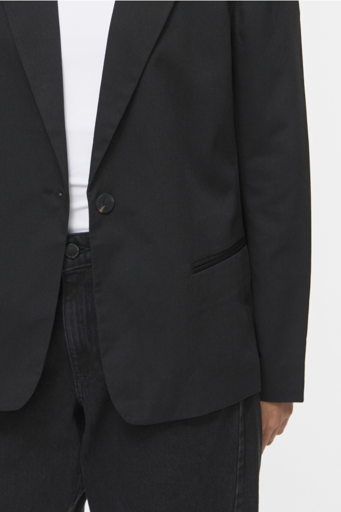 Vila zwarte dames blazer | Close up