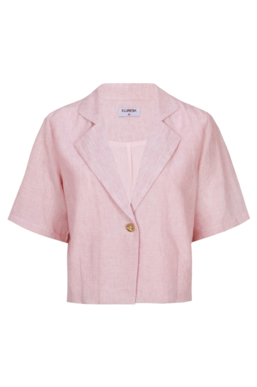 Fluresk Blazer JODI BLAZER 26ZFOF19 BLUSH PEACH