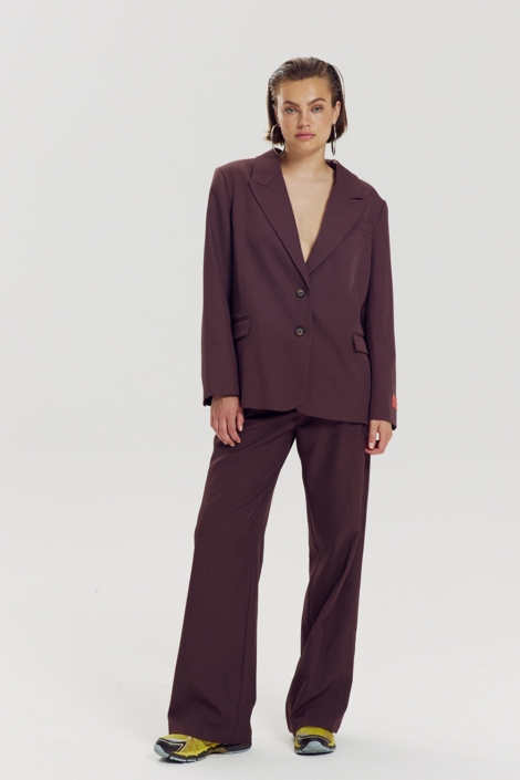 Harper & Yve paarse dames blazer | Model