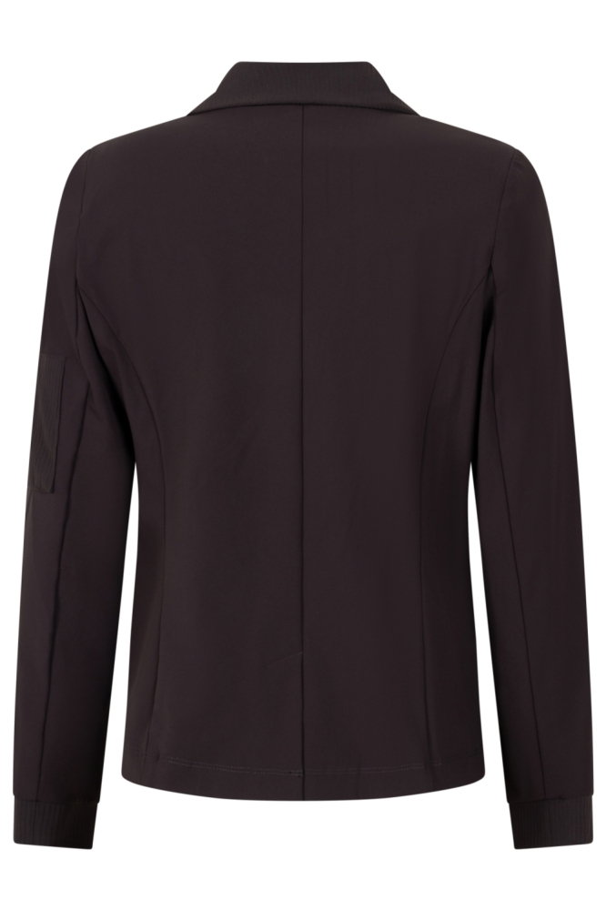Zoso bruine dames blazer | Achteraanzicht
