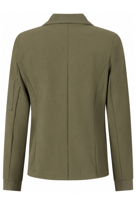 Zoso groene dames blazer | Achteraanzicht