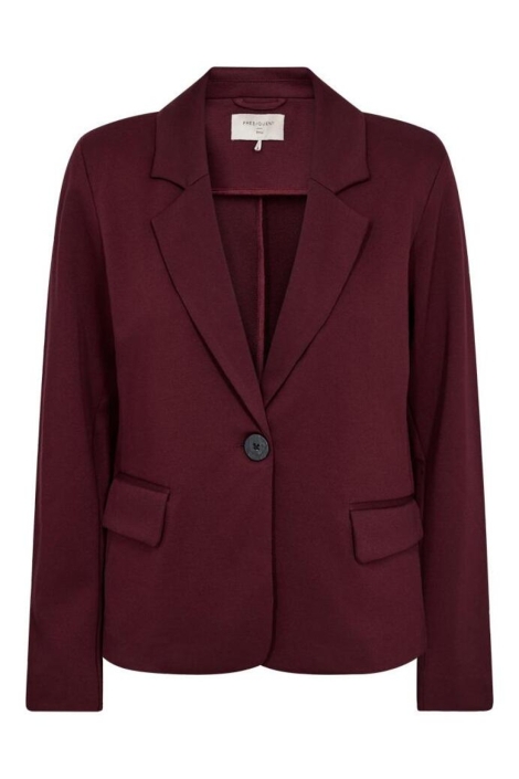 Freequent bordeaux dames blazer | Vooraanzicht