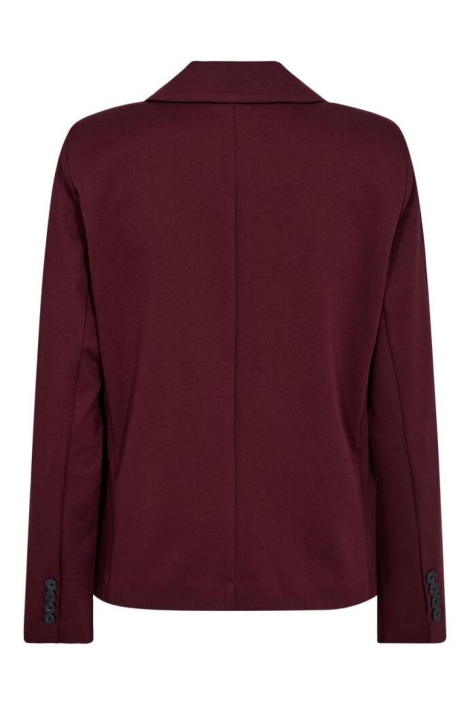 Freequent bordeaux dames blazer | Achteraanzicht