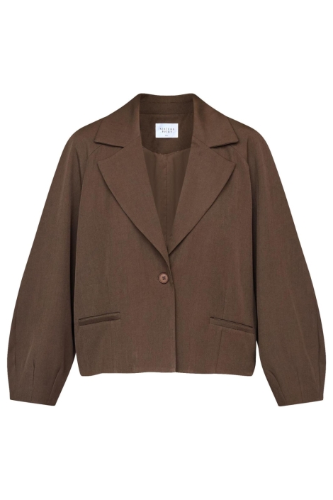 SisterS point bruine dames blazer | Vooraanzicht