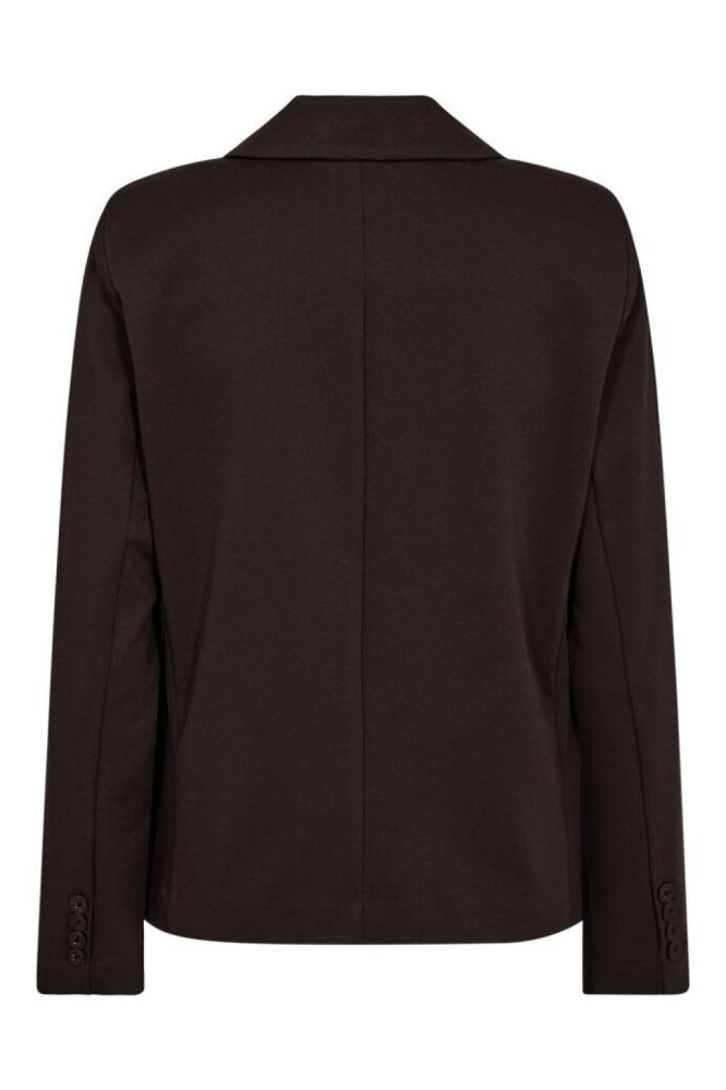 Freequent bruine dames blazer | Achteraanzicht