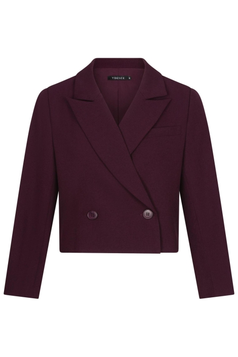Ydence bordeaux dames blazer | Vooraanzicht