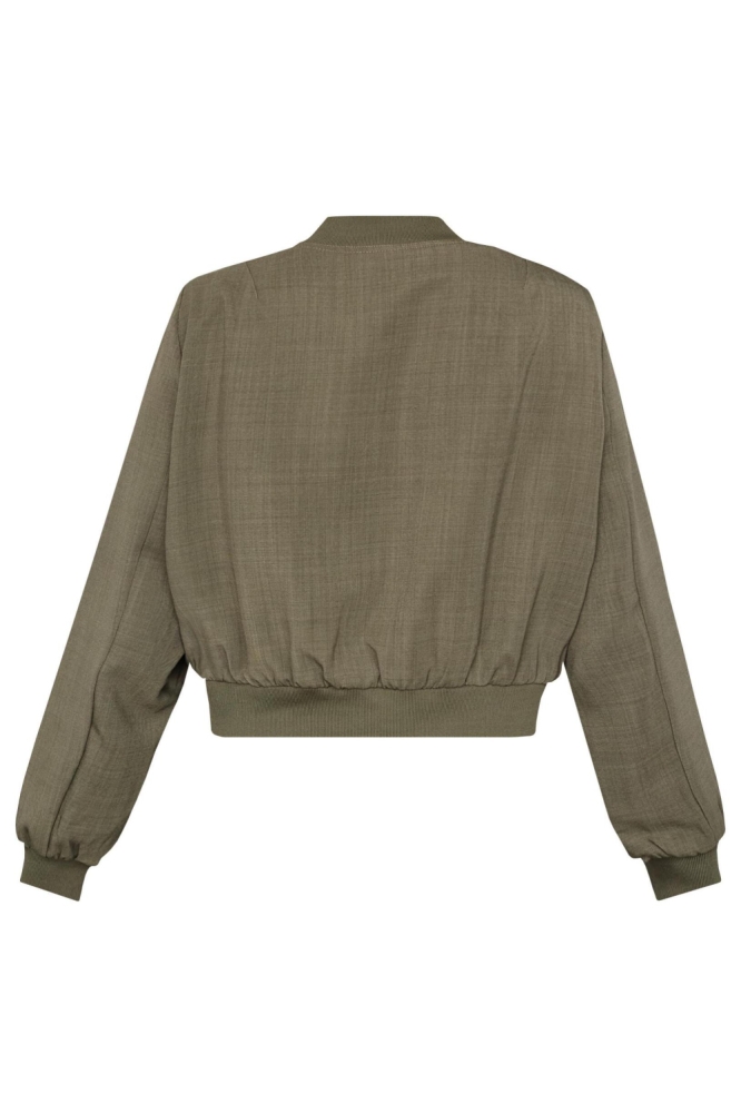 SisterS point groene dames blazer | Achteraanzicht