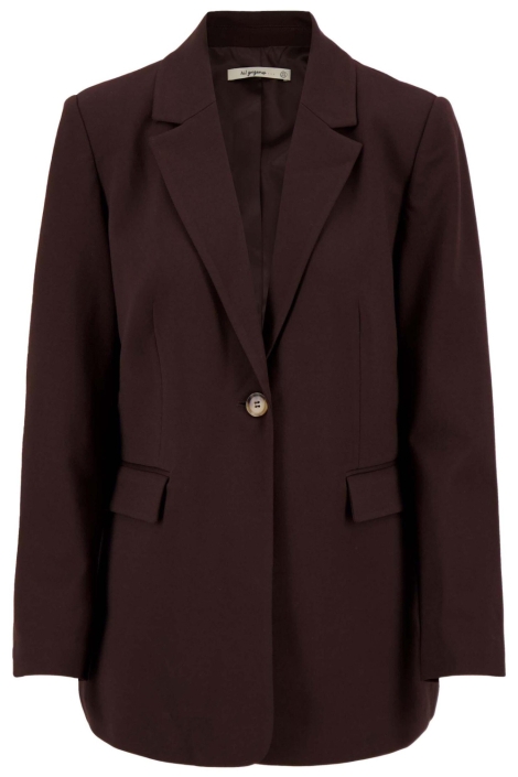 Zusss bruine dames blazer | Vooraanzicht