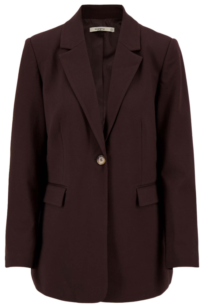 Zusss bruine dames blazer | Vooraanzicht