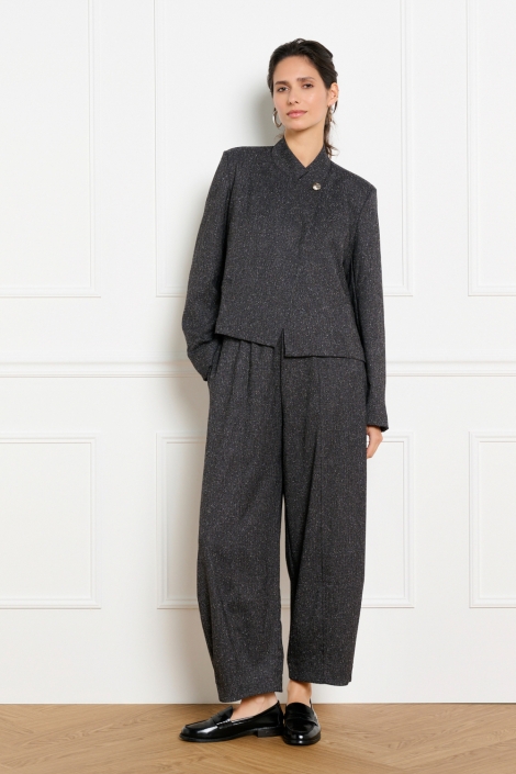 LolaLiza grijze dames blazer | Model