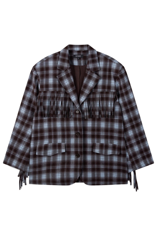 Refined Department bruine dames blazer | Vooraanzicht