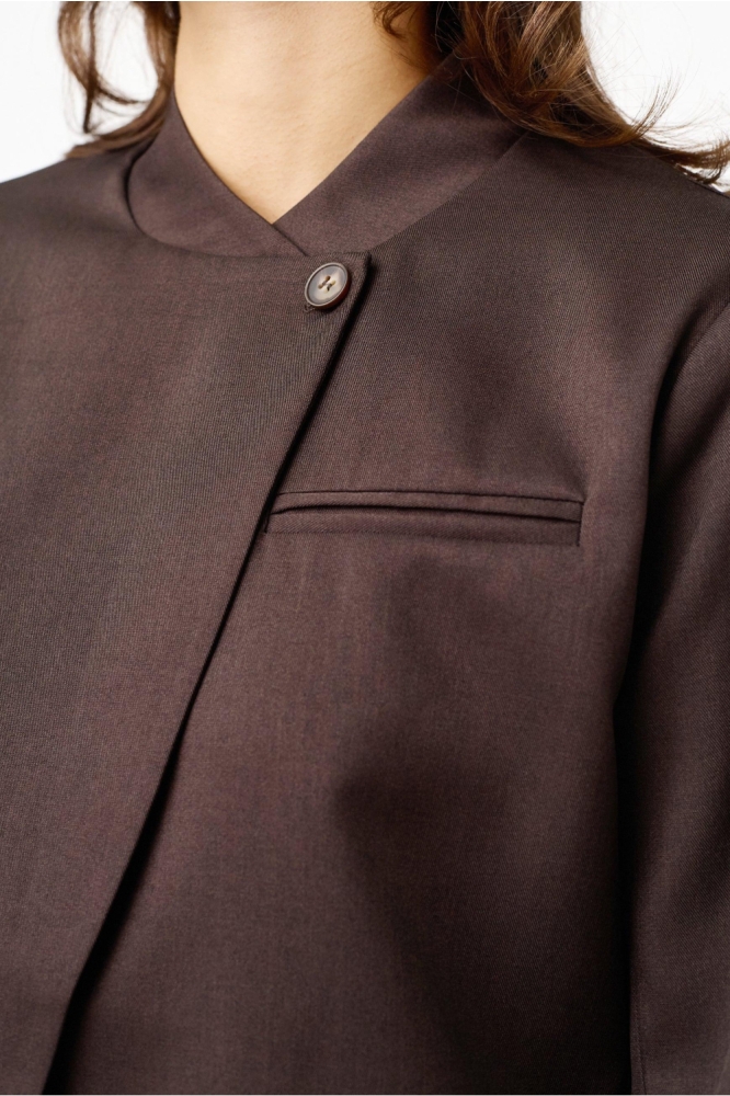 SisterS point bruine dames blazer | Close up