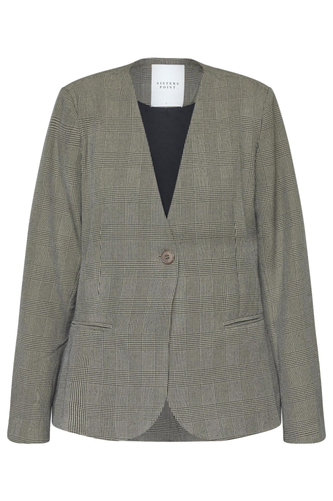 SisterS point camel dames blazer | Vooraanzicht