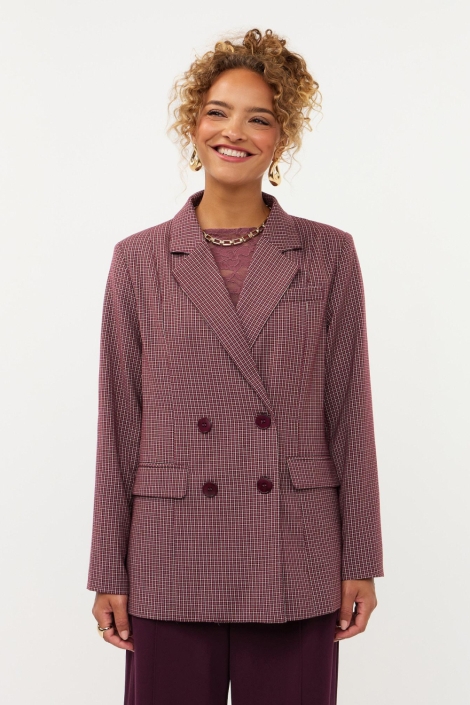 Ydence bordeaux dames blazer |