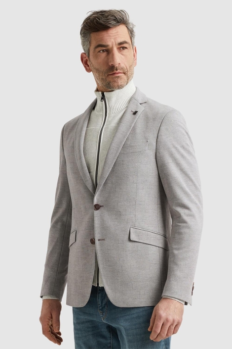 Vanguard beige heren colbert | Model vooraanzicht