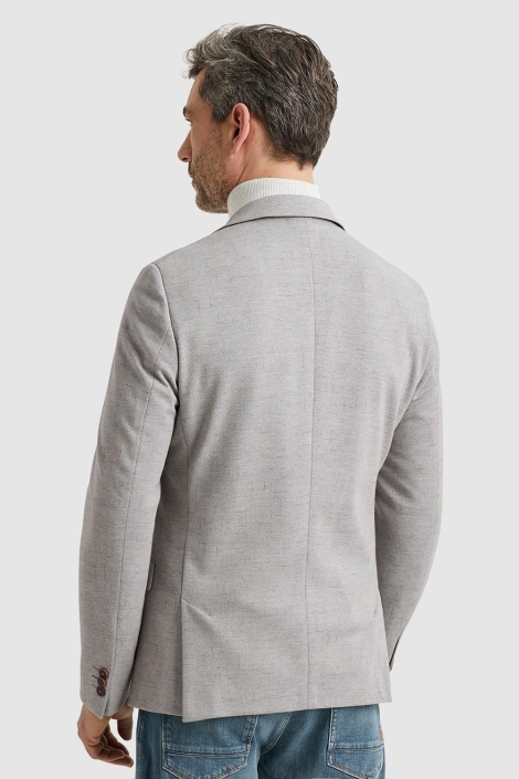 Vanguard beige heren colbert | Model achteraanzicht