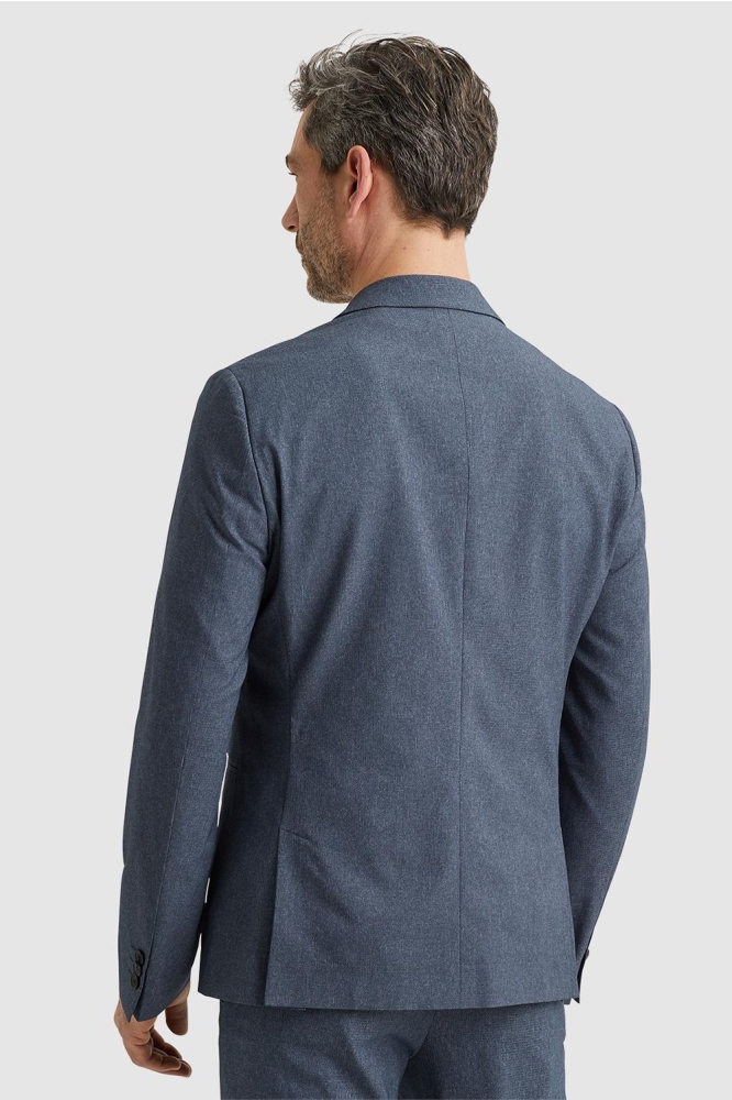 Vanguard blauwe heren colbert | Model achteraanzicht