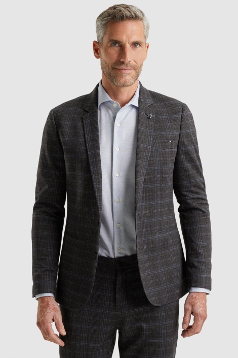 Vanguard grijze heren colbert | Model vooraanzicht