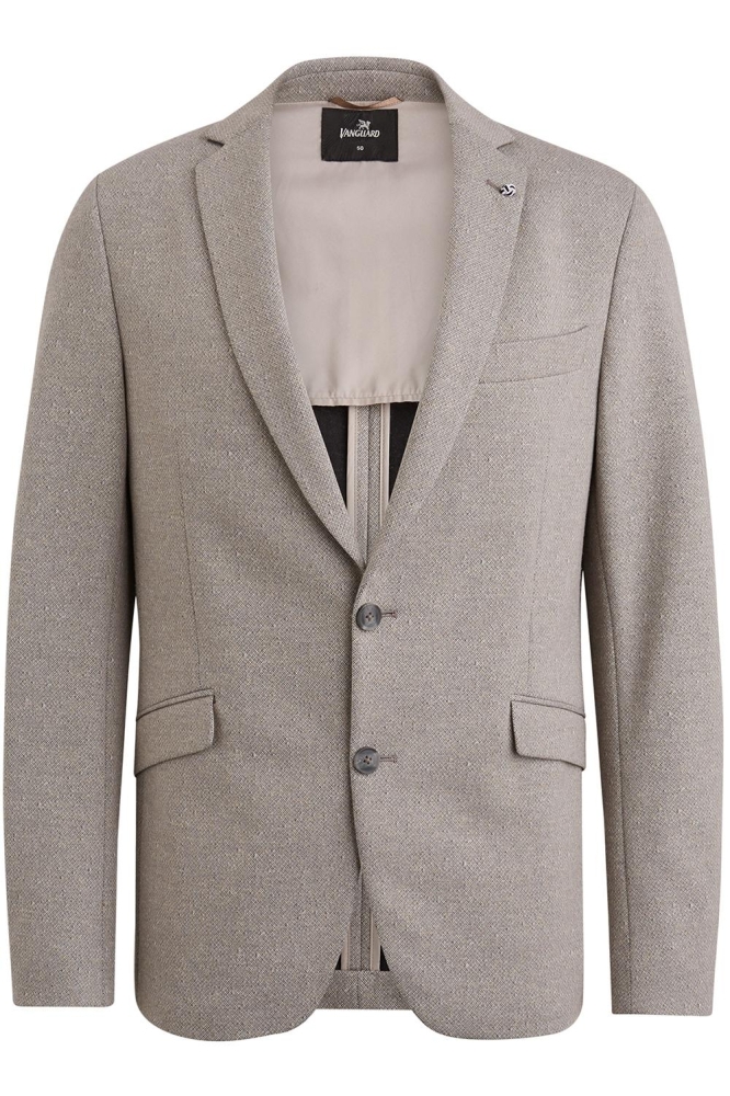 Vanguard taupe heren colbert | Vooraanzicht