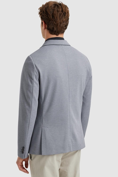 Vanguard blauwe heren colbert | Model achteraanzicht